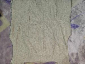 Gray Pinafore Mini Dress