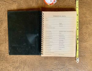 Vintage Telephone Diary