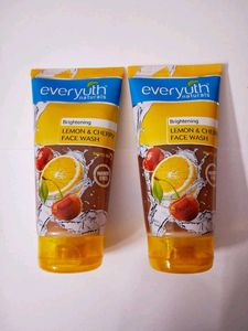 Everyuth Lemon And Cherry Face Wash 150g Pack Of 2
