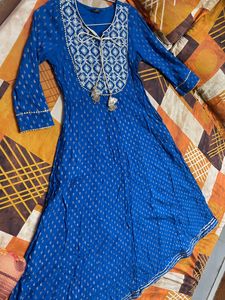 Anarkali Kurta With Pockets