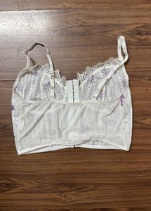 Floral Lace Bralette Crop Top