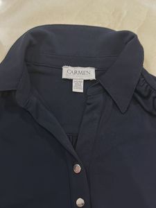 Carmen Elegant Black Top