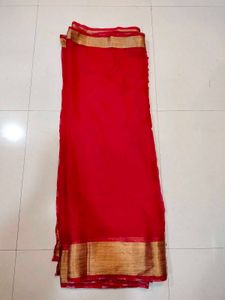 Red &amp; Gold Sari