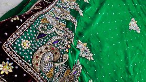 Very Beautiful Heavy Work 😍 Saree