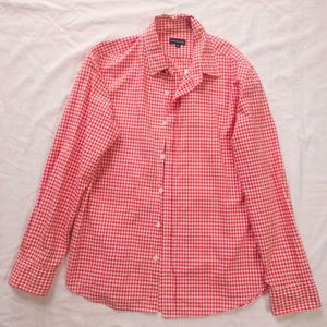 Unisex Red Gingham Shirt