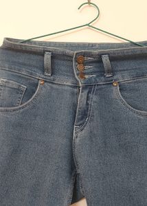 SKINNY FIT HIGH RISE JEANS