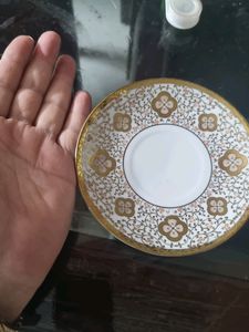 Japanese Plates Small Size PURE 24 Carat Gold ON I