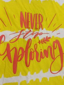 DN MX Yellow Tie Dye T-Shirt