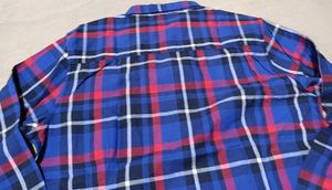 Highlander Men's Plaid Flannel Shirt, M Size