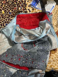 Looking Beautiful Saree Half Patterns