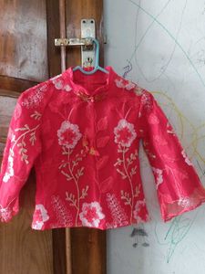 Chinese Collar Top