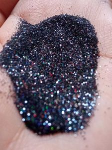 Empressa fine charcoal glitter
