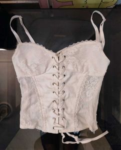 Y2K Lace Corset Top
