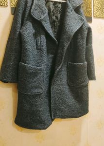 Woolen Over Coat Blazer