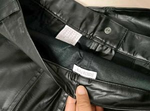 🇨🇵Blanche Porte Plus Size Faux Leather Mom Pant