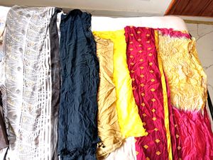 Set Of 6 Dupatta/ Odhani