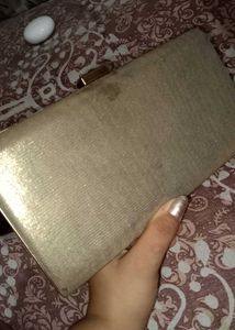 Sparkly Gold Clutch