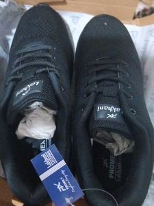 Lakhani Black Sports Shoes