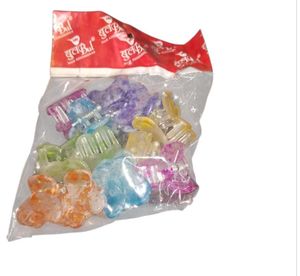 Colorful Mini Hair Claws - Y2K Style! Total 11