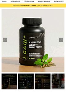 Ayuvya i-Gain+ Ayurvedic Supplement