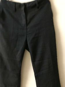 Black Career Pants