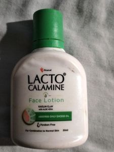 Lacto Calamine Face Lotion.  And.   The Love Co.Vitamin C Rollon Serum