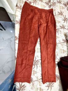 Rust colored lounge pants