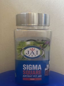Container Jar With Spoon