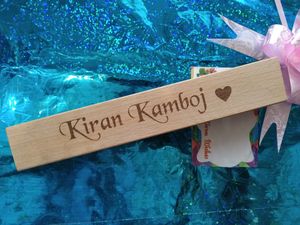 Customized Wooden Pen with Case😍 Engraving on wood⭐