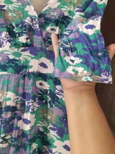 Floral Print Midi Dress