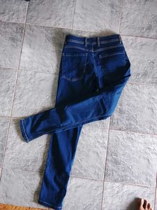 Dark Blue Denim Jeans