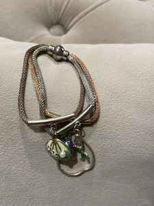 Charm Bracelet with Mermaid &amp; Shell Charms