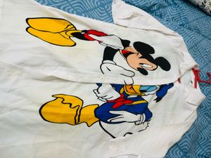 Cartoon Print Shirt