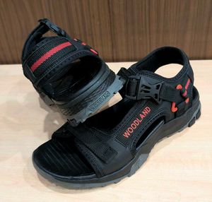 Woodland Black Sandals Siz 9🔥