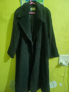 Loverich Black Long Coat
