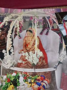 Bridal Lehenga - Red &amp; Gold