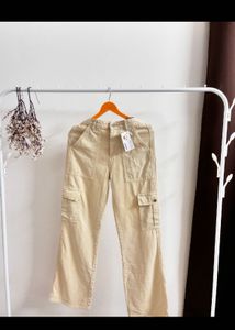 Beige cargo Jeans