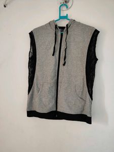 Hoodie for Gym sleeveless