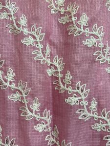 Pink Embroidered Kurta Set