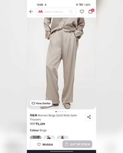 H&amp;M Wide Leg Trouser