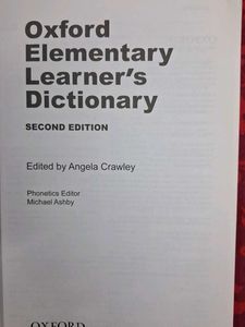 Oxford Dictionary