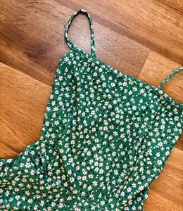 Backless Floral Mini Dress | Amazon