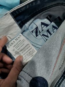 💥 Zara Men Distressed Slim Fit Jeans