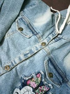 Hooded Denim Jacket