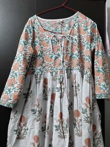 Floral Print Cotton Dress
