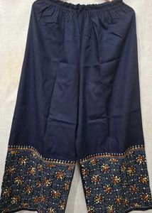 New Kantha Stitched Plazzo