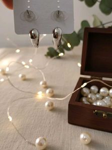 Silver Hoop Earrings