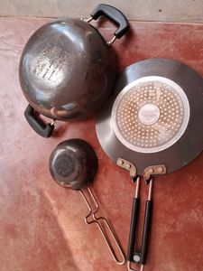 Kadai &amp; Prestige Roti Tawa &amp; OggaraneSout(nonstick