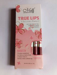 Lip Liner Pencil Set Of 12