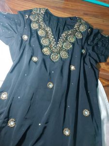 Elegant Black Kurta Only